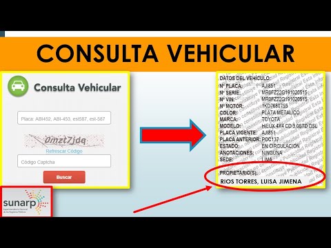 como saber a nombre de quien esta un carro