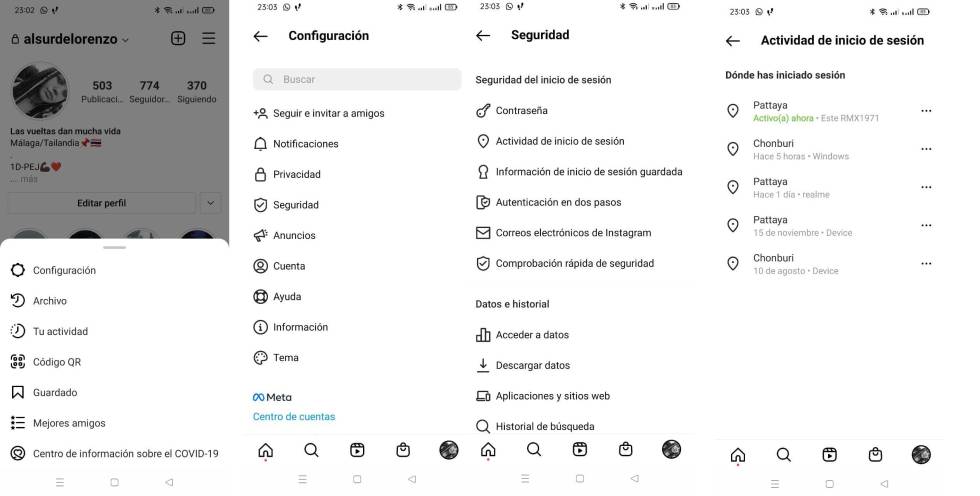 como saber desde cuando sigo a alguien en instagram