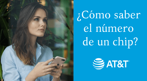 como saber el numero de un chip att
