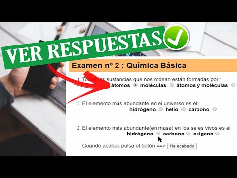 como saber las respuestas de un examen virtual