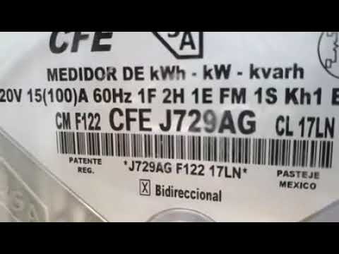 como saber mi numero de servicio cfe con el medidor