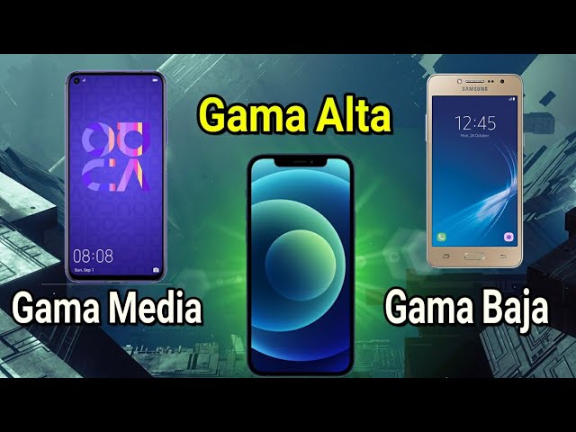 como saber que gama es mi celular