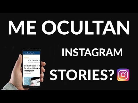 como saber si me ocultan historias de instagram