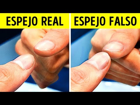 como saber si un espejo es doble vista
