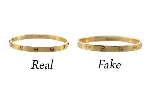 como saber si una pulsera cartier es original