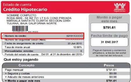 como saber tu numero de credito infonavit facilmente