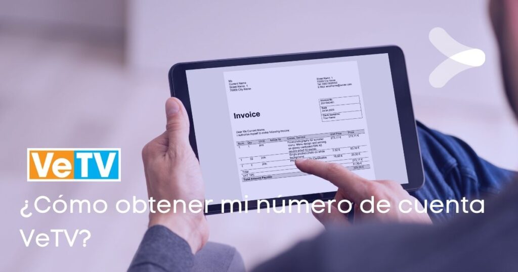 como saber mi numero de cuenta vetv