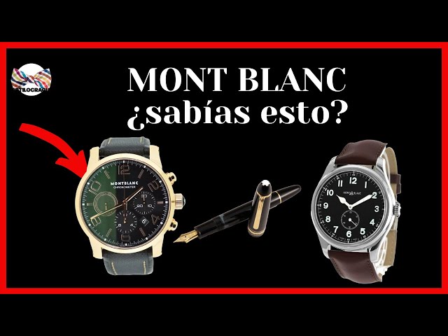 como saber si un reloj montblanc es original